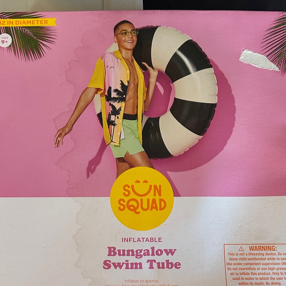 Target Sun Squad Inflatable Swim Tube